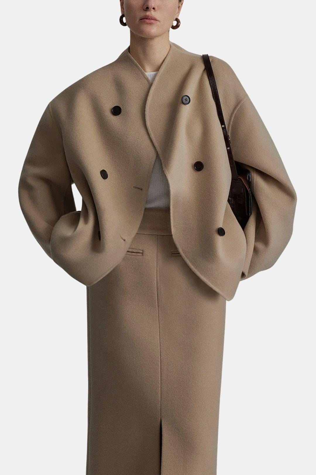 Wenna – Oversized Button-Down Jacket