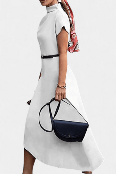 Xanthe – Short Sleeve Midi Dress
