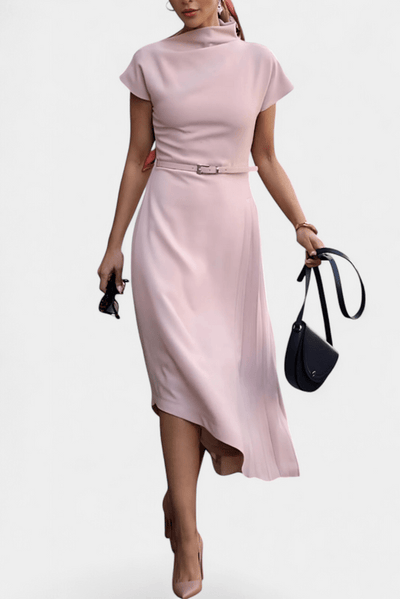 Xanthe – Short Sleeve Midi Dress