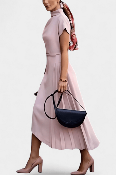 Xanthe – Short Sleeve Midi Dress