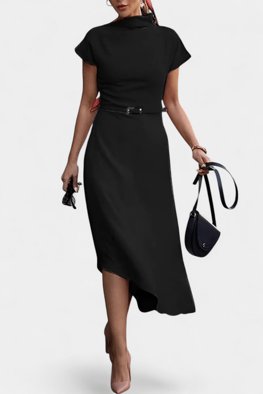 Xanthe – Short Sleeve Midi Dress