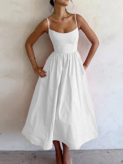 Zaitun – Thin Strap Summer Maxi Dress
