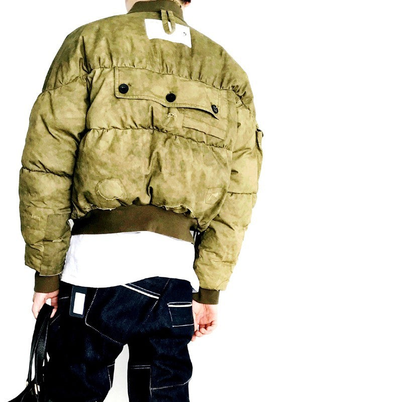 Cropped Puffer Jacket | Bold and Warm | Streetwear Essential