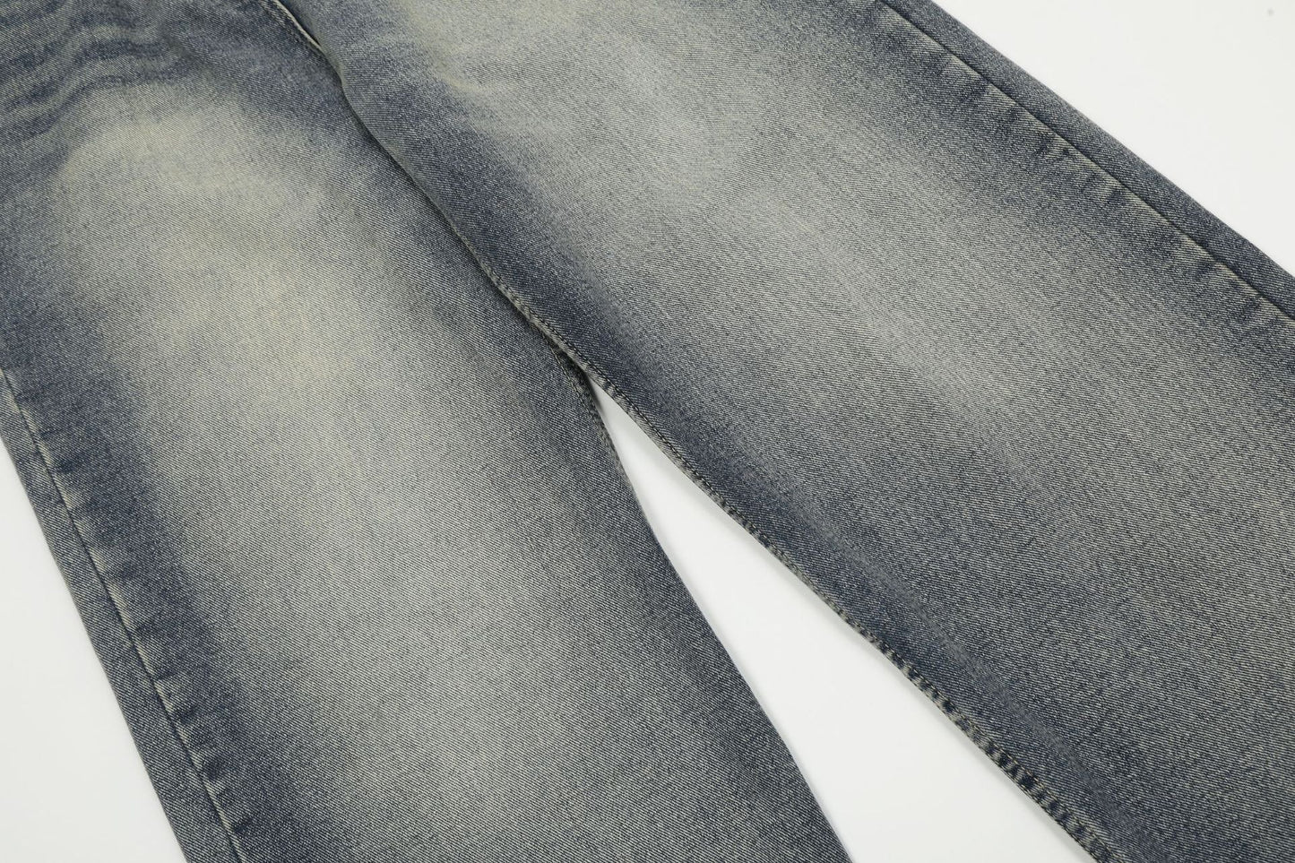 Wide-Leg Washed Denim Jeans | Classic Comfort | Durable and Stylish