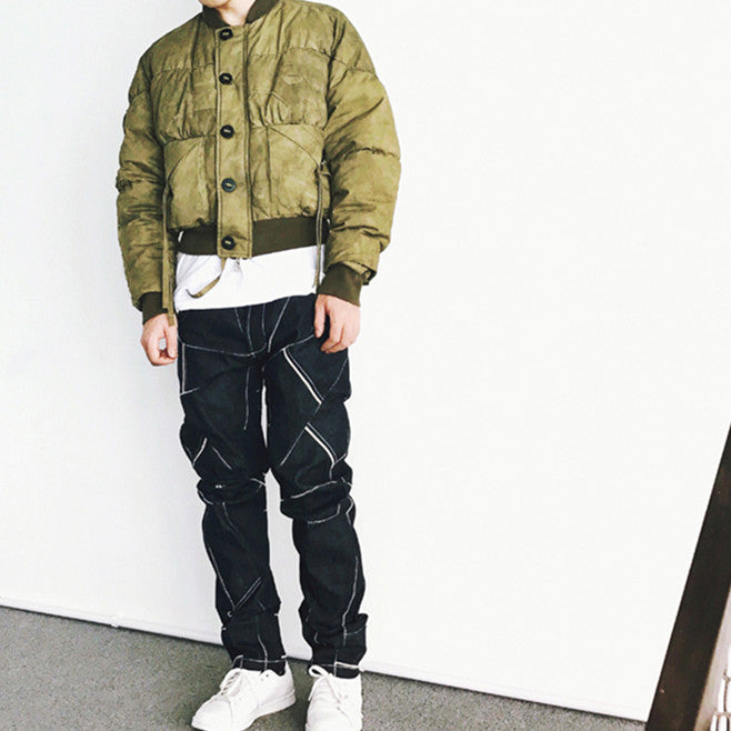 Cropped Puffer Jacket | Bold and Warm | Streetwear Essential