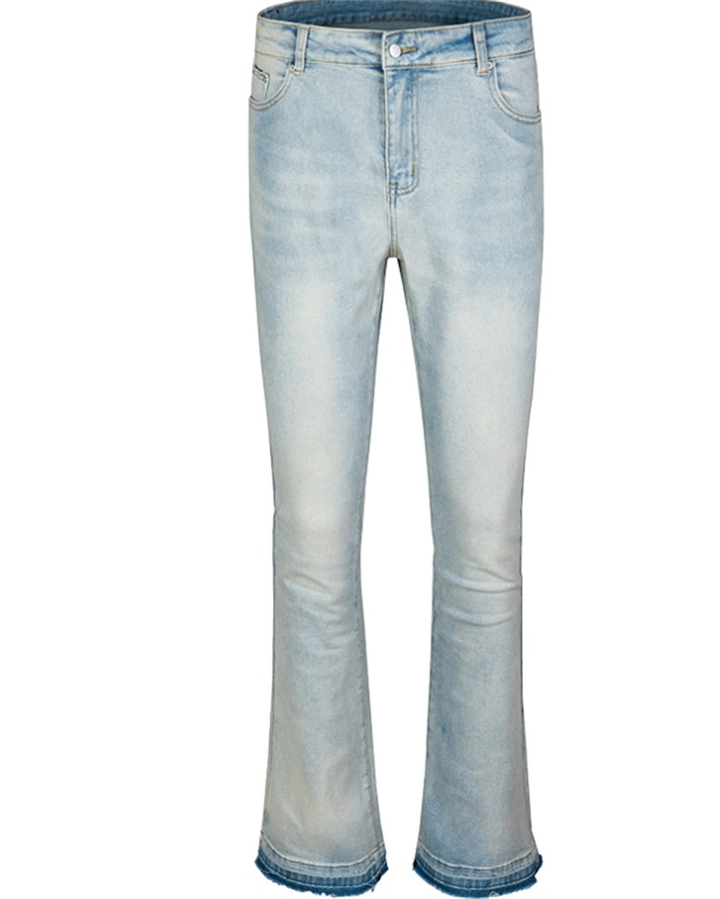 Straight-Leg Jeans | Light-Wash Denim | Relaxed Fit