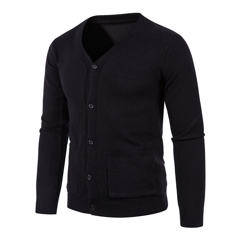 V-Neck Button-Down Cardigan | Slim Fit | Timeless Style