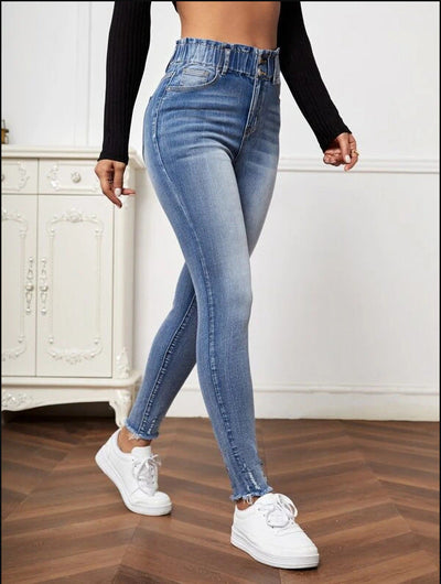 High-Waisted Skinny Jeans | Stretch Denim | Flattering Fit