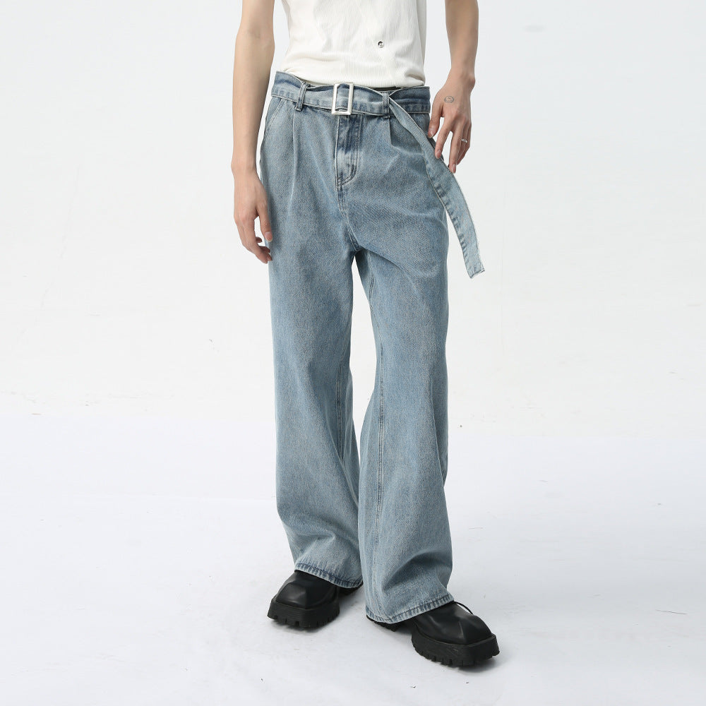 Wide-Leg Denim Jeans | Oversized Fit | Streetwear Essential