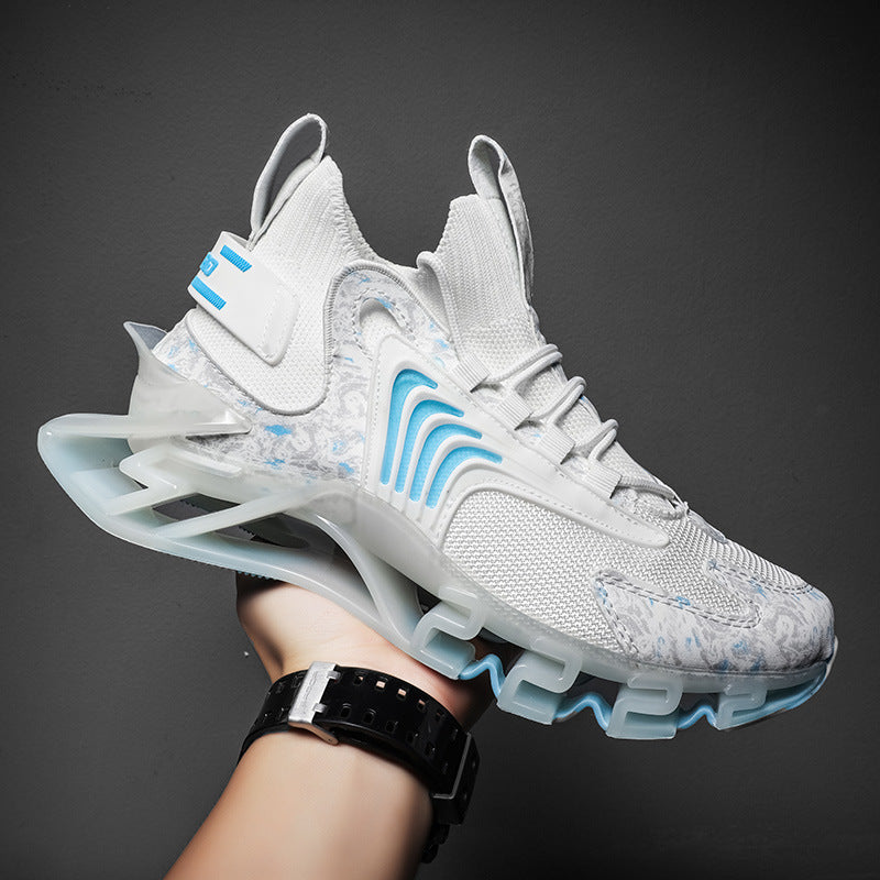 Futuristic Athletic Sneakers | Shock-Absorbing Sole | Bold Design