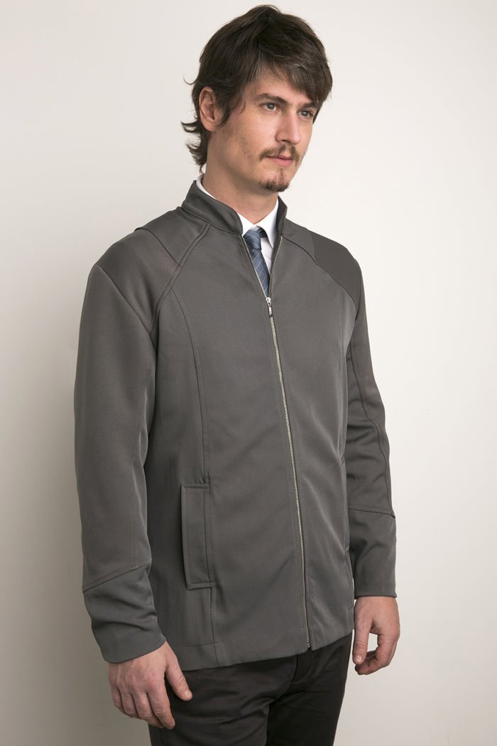 Tailored Zip-Up Jacket | Minimalist Design | Smart-Casual Style